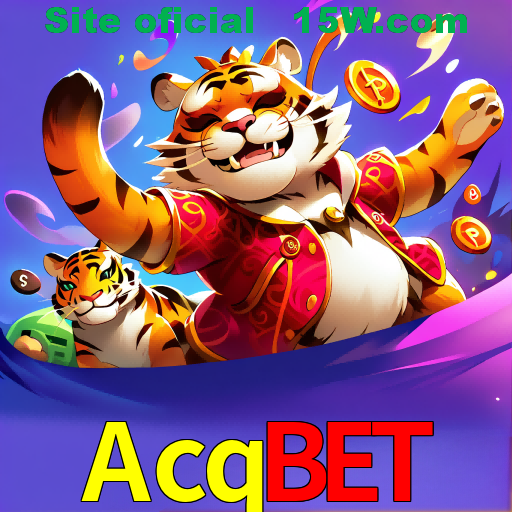 Imagem promocional da Acqbet mostrando a plataforma e suas vantagens